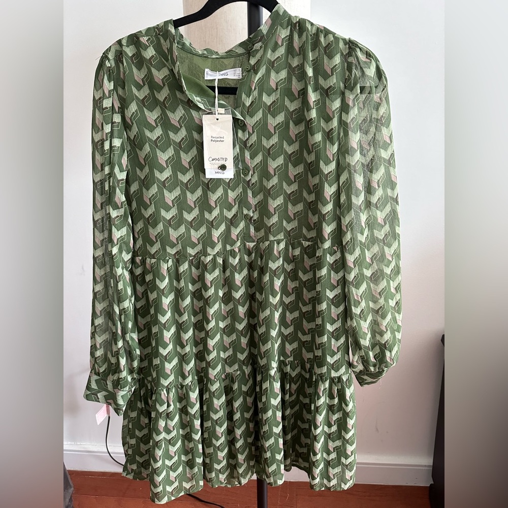Mango printed dress